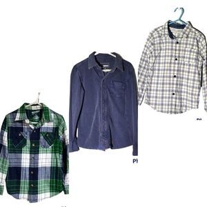 Boys
long sleeve button down shirts